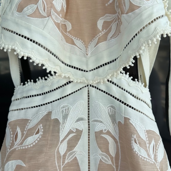 Ultra rare 🦄🔥 Zimmermann Lily Corsage Midi Dress - Picture 6 of 10